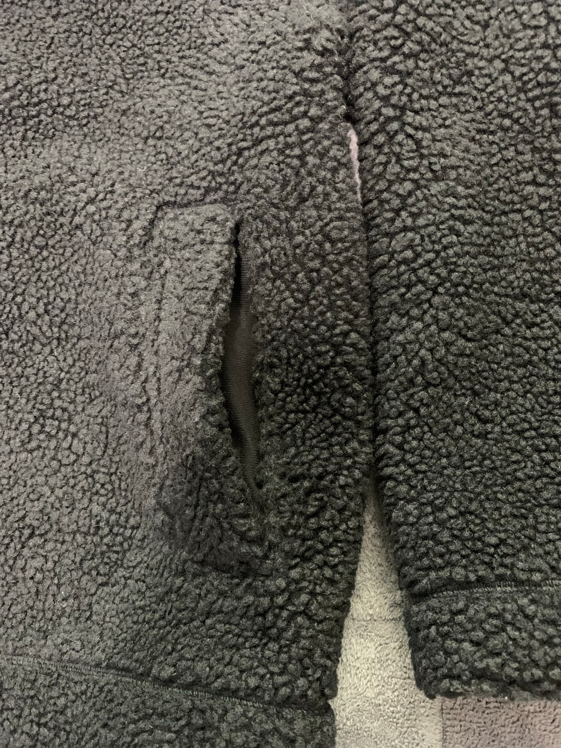 무탠다드 뽀글이 자켓 M 상품이미지7