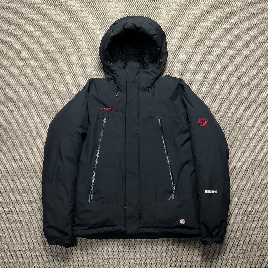 마무트 스노우필드 다운 자켓 블랙 S 상품이미지1