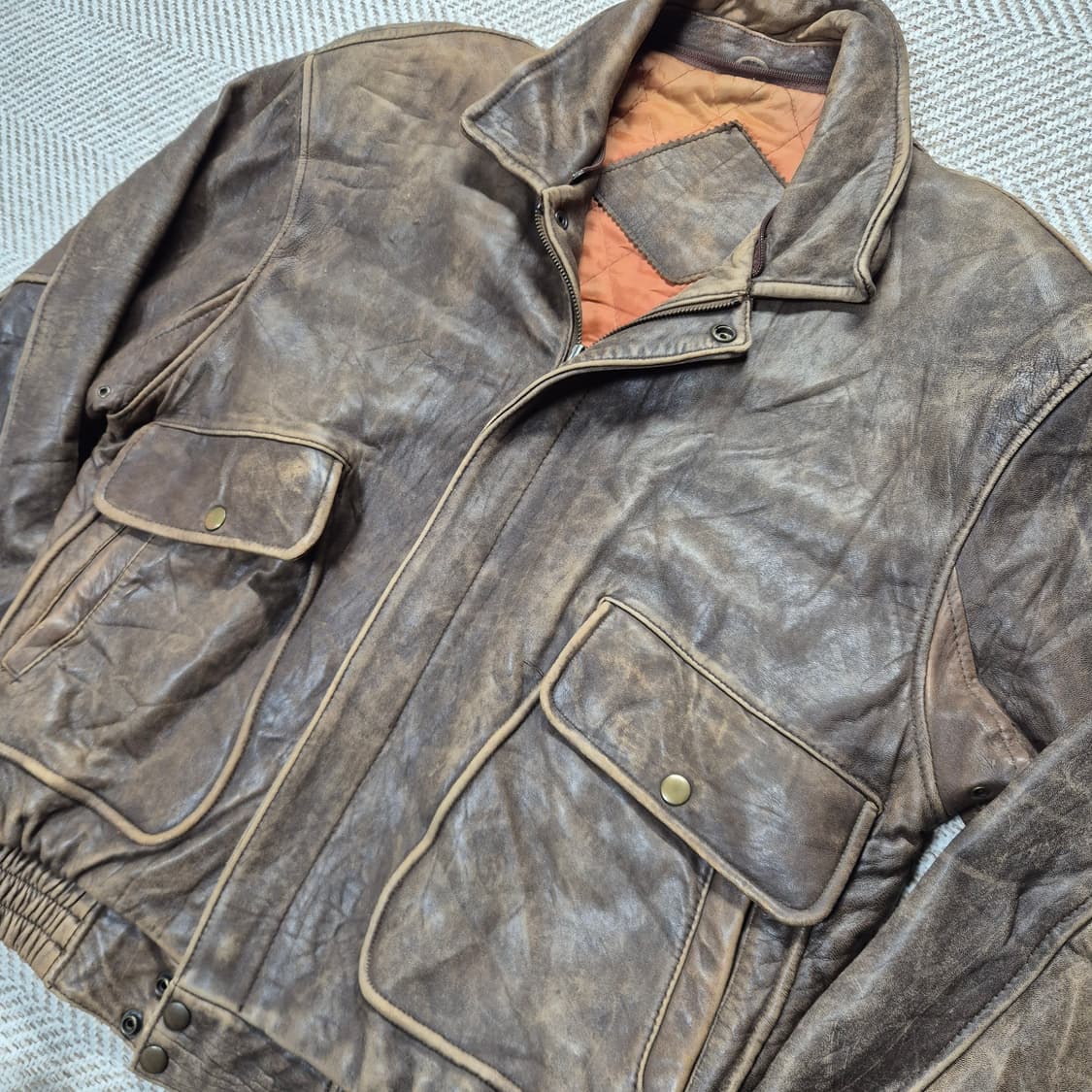 빈티지 G1 양가죽 자켓 상품이미지2
