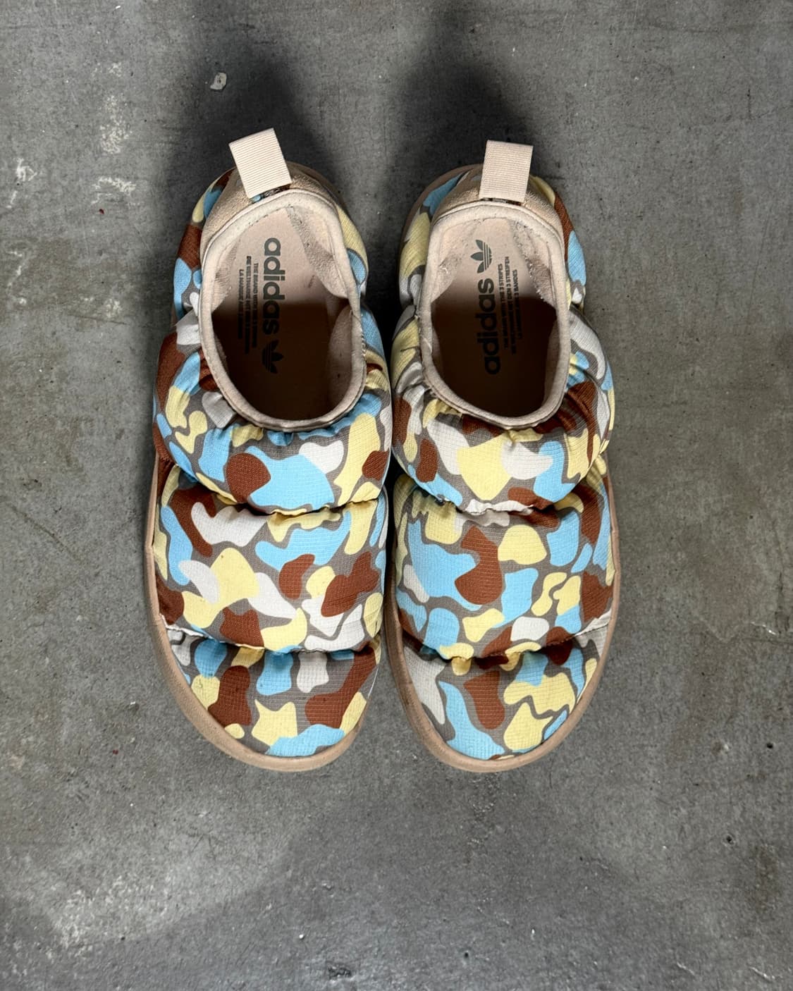 아디다스 퍼피랫 클레이 클리어 블루 US9 상품이미지2