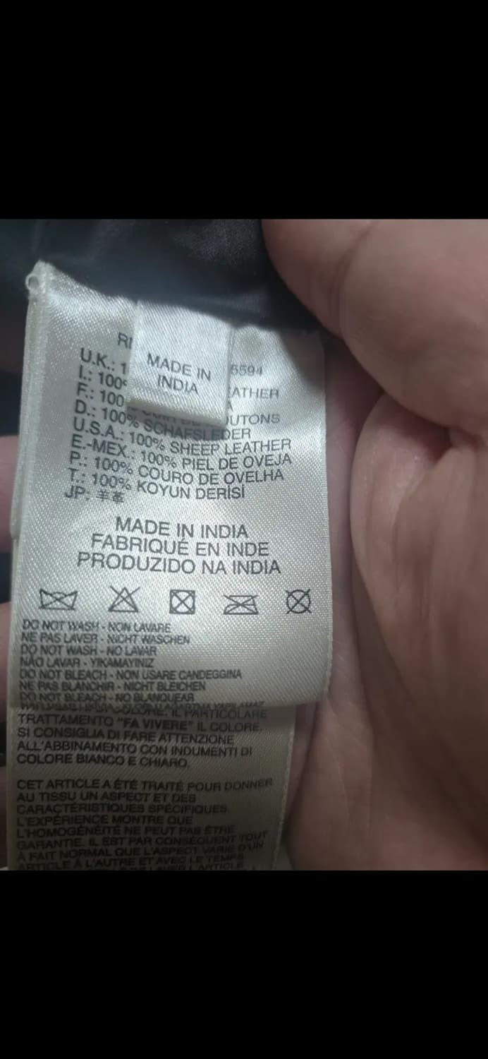 디젤 가죽자켓 상품이미지8