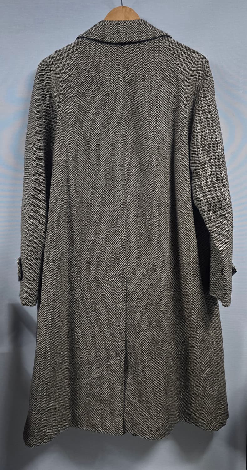 버버리 울 큐브라 해링본 롱 코트 105 상품이미지3