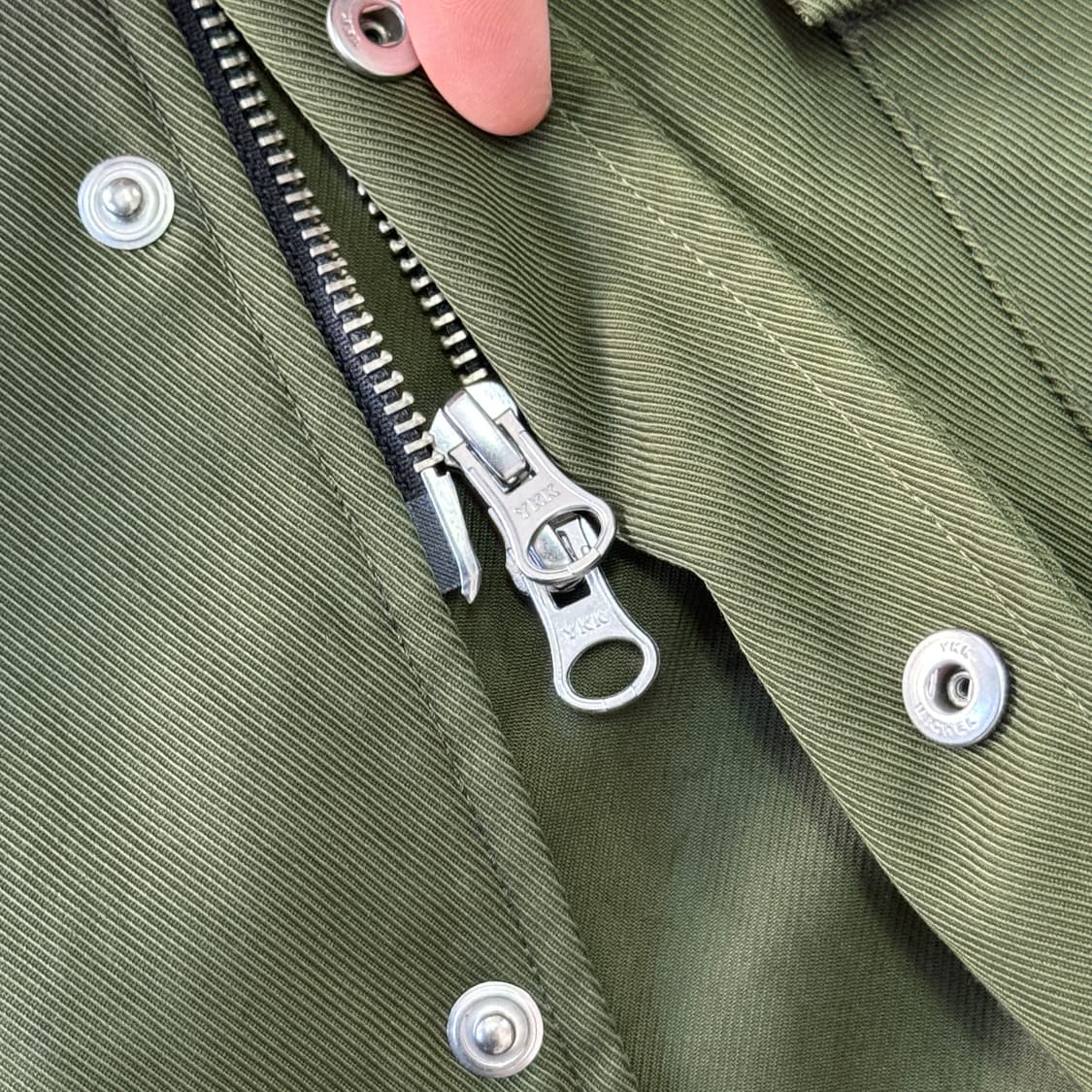 유스 bdu 카키 야상 자켓 L 상품이미지5