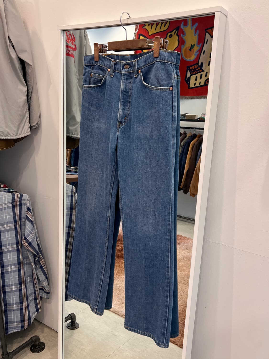 70s Levis 리바이스 517 부츠컷 데님 팬츠 (32inch) 상품이미지1