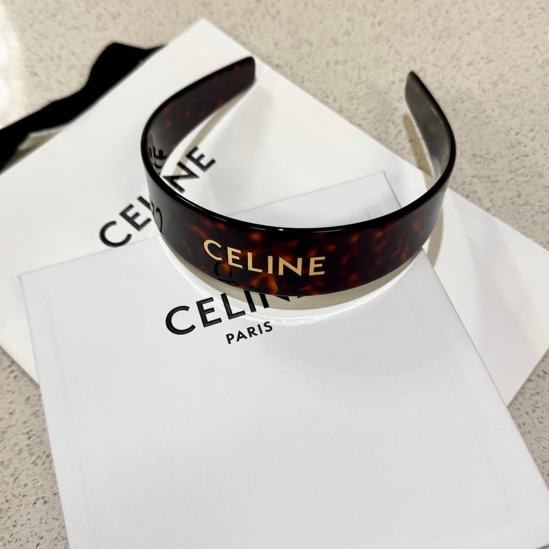 셀린느 머리띠 블론드 하바나/골드 상품이미지2