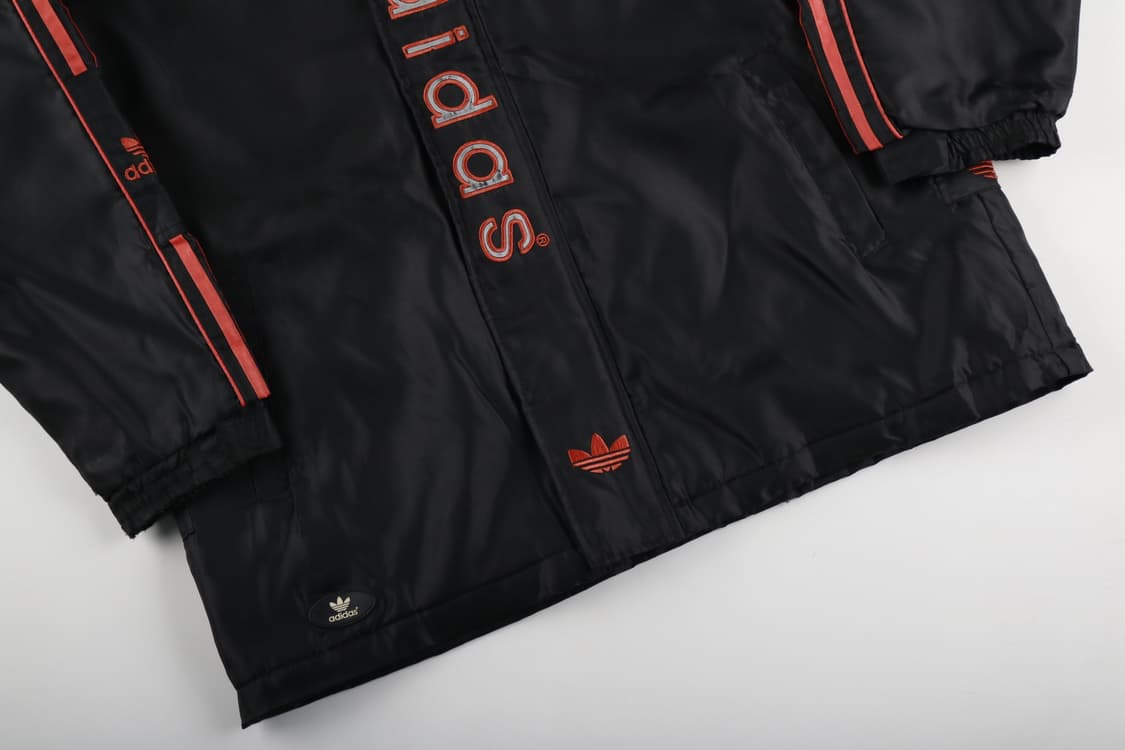 [L] 90's 아디다스 올드스쿨 빅로고 누빔점퍼 상품이미지3