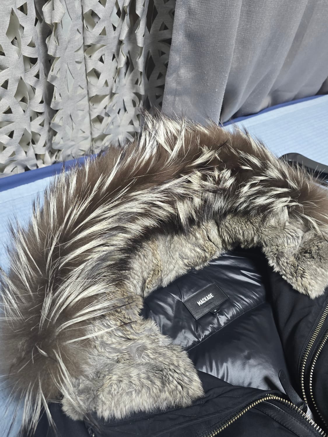 22~23FW 맥케이지 딕슨 실버퍼 48사이즈 상품이미지5