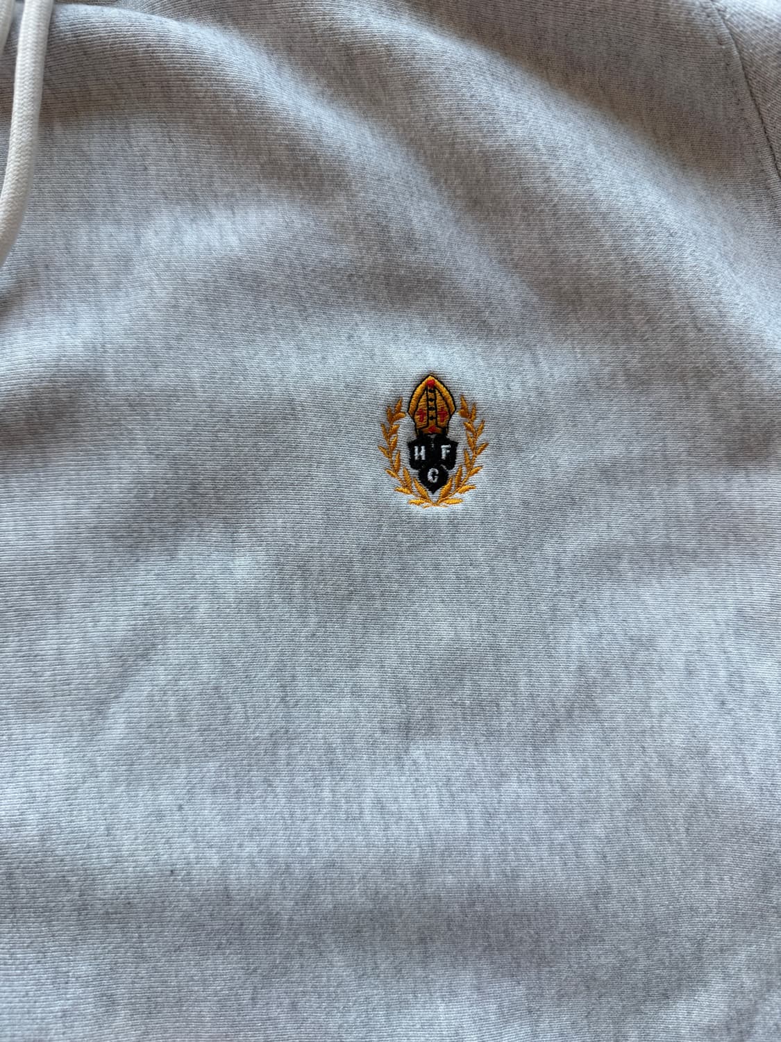 헤리티지플로스 BEAKER 회색 후드티 상품이미지2