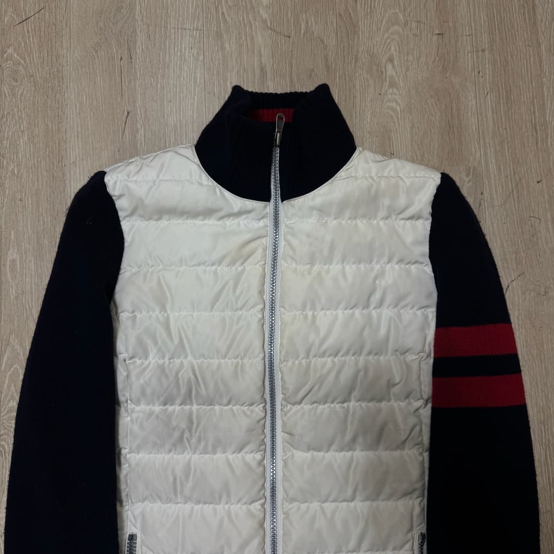 JDX 여성 골프웨어 덕다운 경량 니트 롱패딩 S/90  상품이미지2