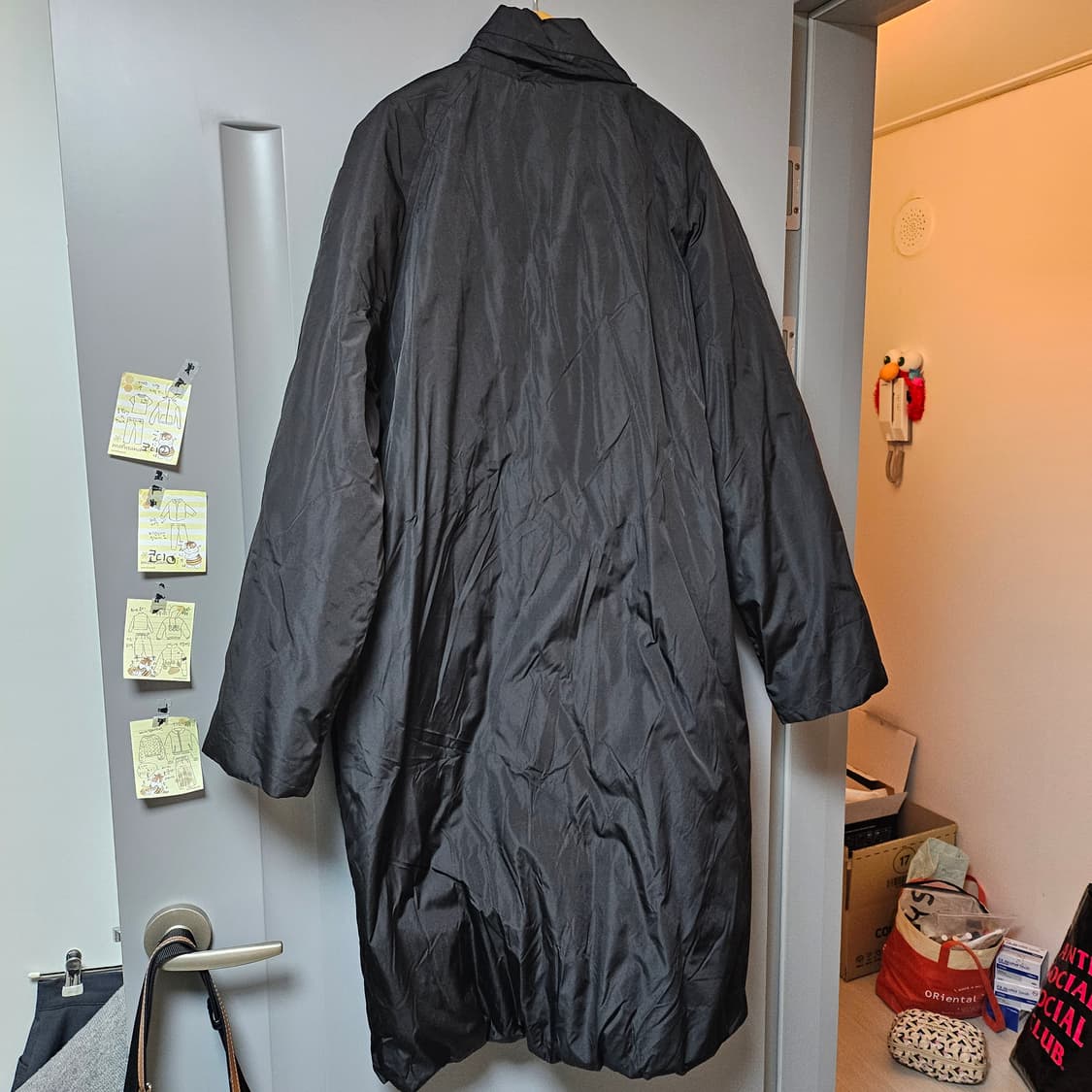 가먼트레이블 리버시블 덕다운 패딩 코트 판매 상품이미지2