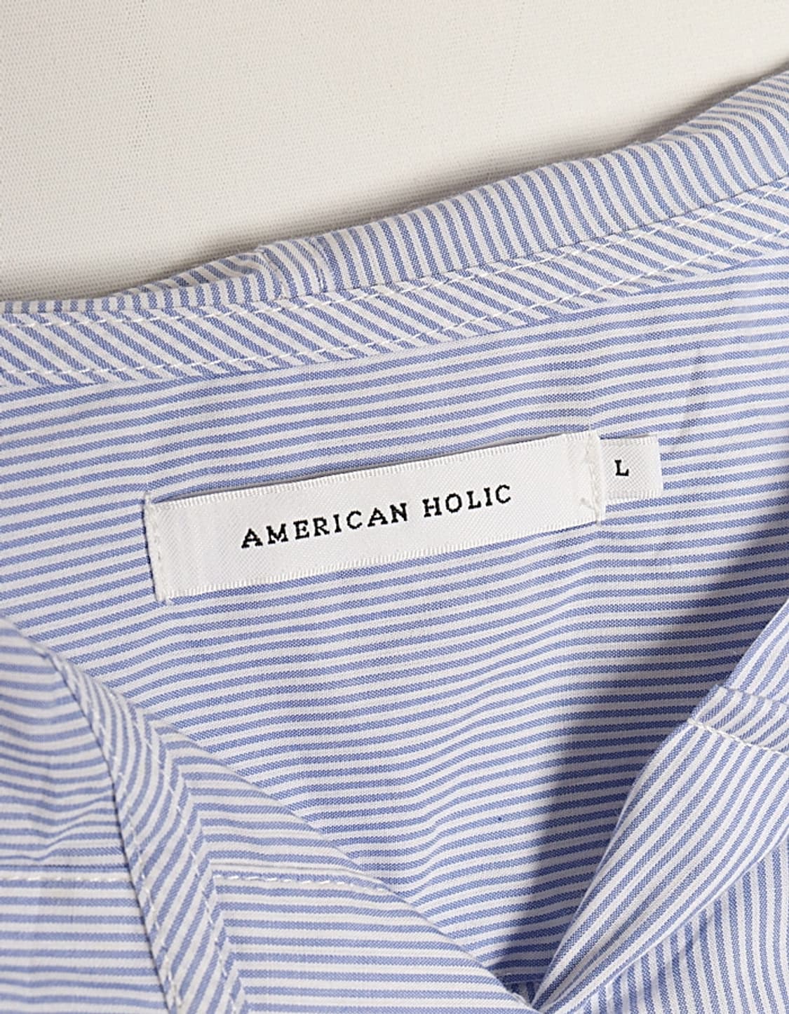 AMERICAN HOLIC Hooded Over Shirts 상품이미지7