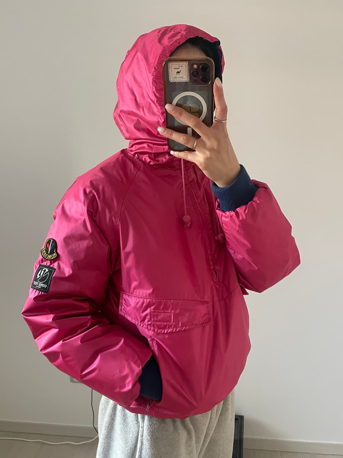 몽클레어 x 아식스 빈티지 아노락 파카 상품이미지1