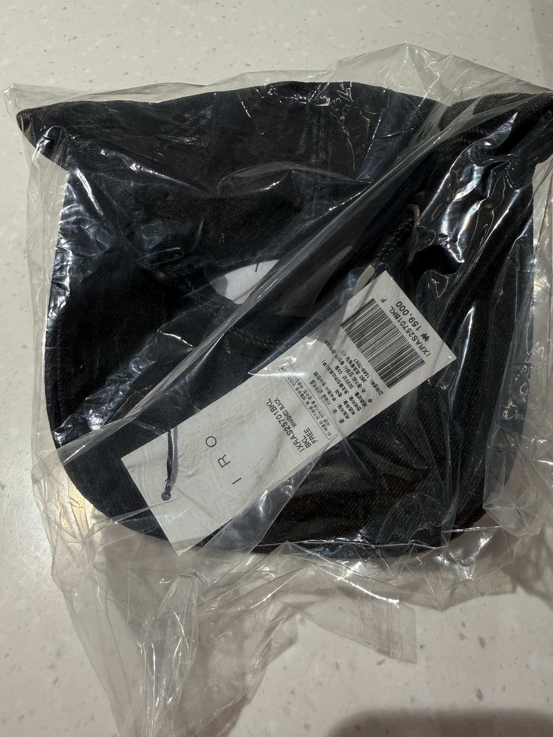 Iro Paris 이로 로고 자수 워시드 볼캡 블랙 새상품 상품이미지3