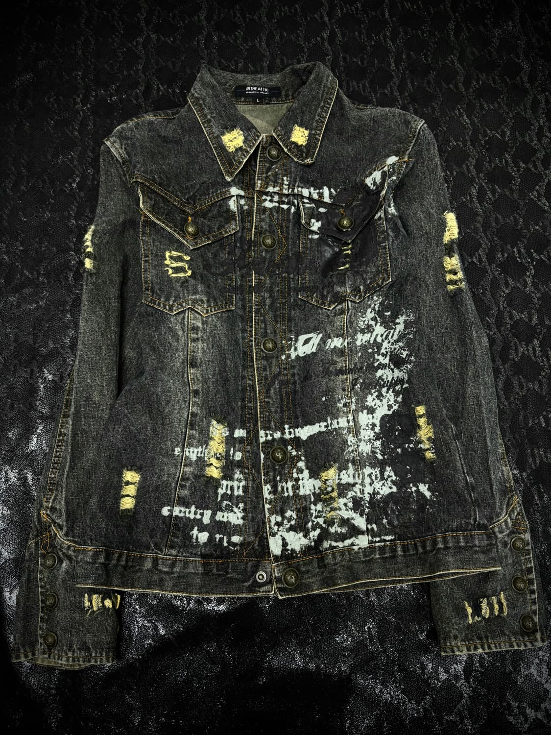 00’s Archive V-Kei Print Jacket 상품이미지1