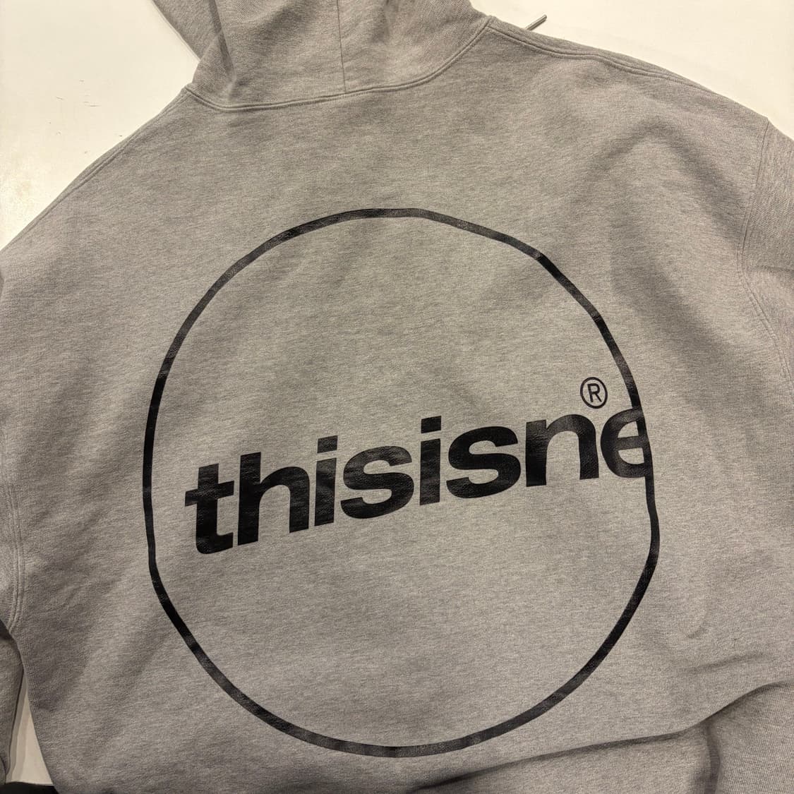 [XL] 디스이즈네버댓 그레이 후드집업 B440 상품이미지9