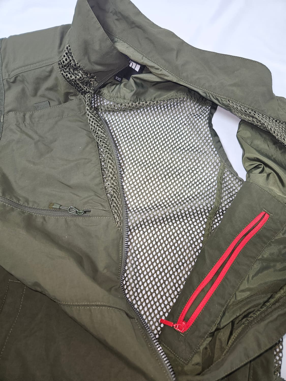 노스페이스 카고포켓 베스트 조끼자켓 올리브 고프코어 트레일 L 100 상품이미지4