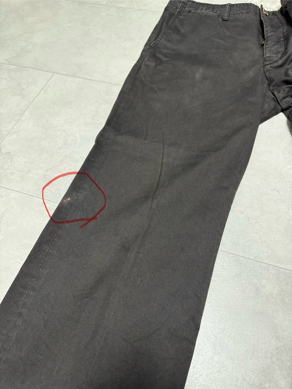 visvim 21치노 팬츠 판매 상품이미지6