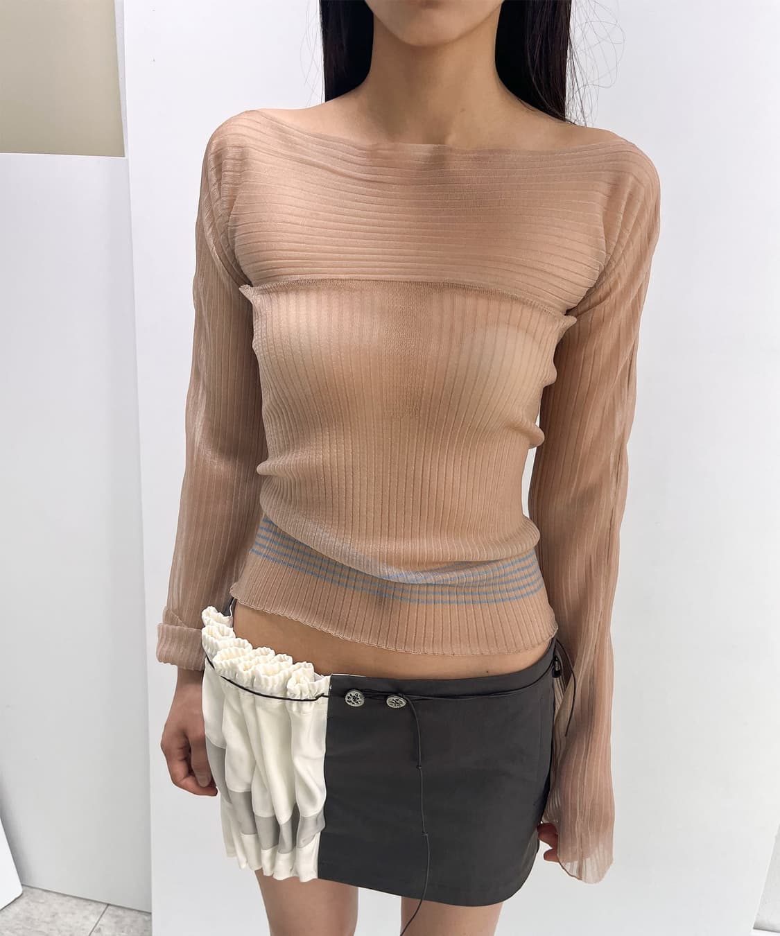 울리카 쉬어 탱크탑 m 상품이미지3