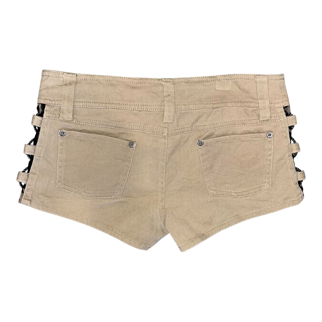 레이스 링 면 숏팬츠 갸루y2k펑크 상품이미지3