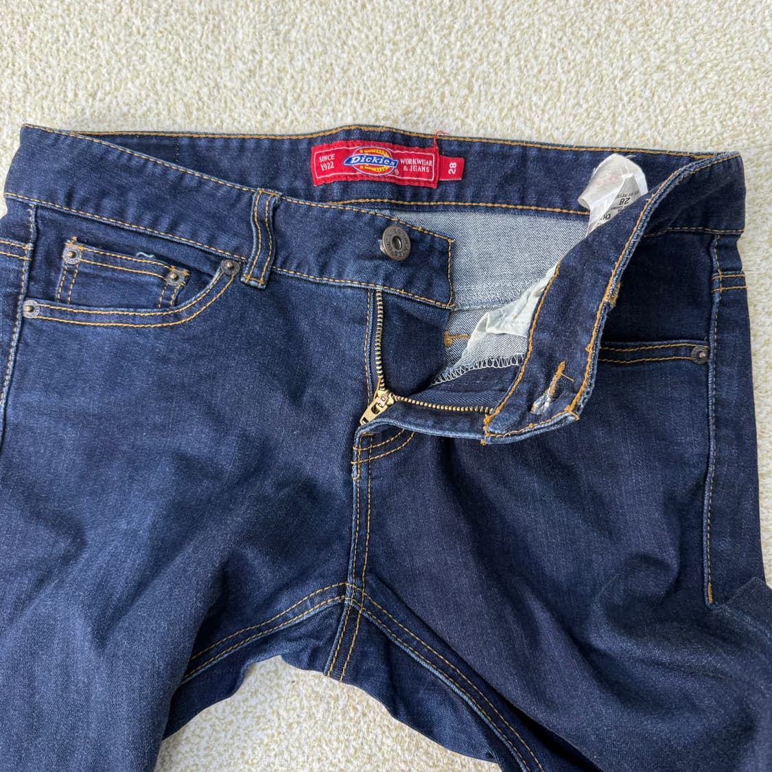 [28] 디키즈 여성 슬림핏 데님팬츠 0115T1 상품이미지3