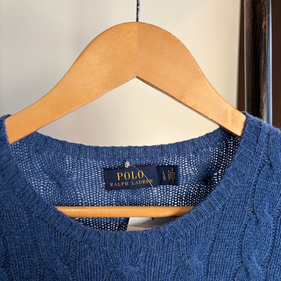15294 -폴로 랄프로렌 케이블 니트 (울 90% 캐시미어 10%) 상품이미지5