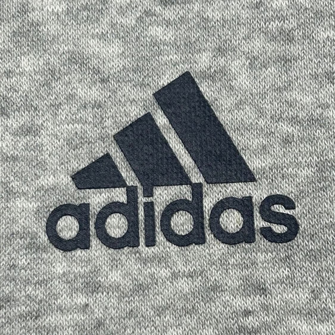 아디다스 에센셜 3S 크루FT L/S 맨투맨 그레이 상품이미지2