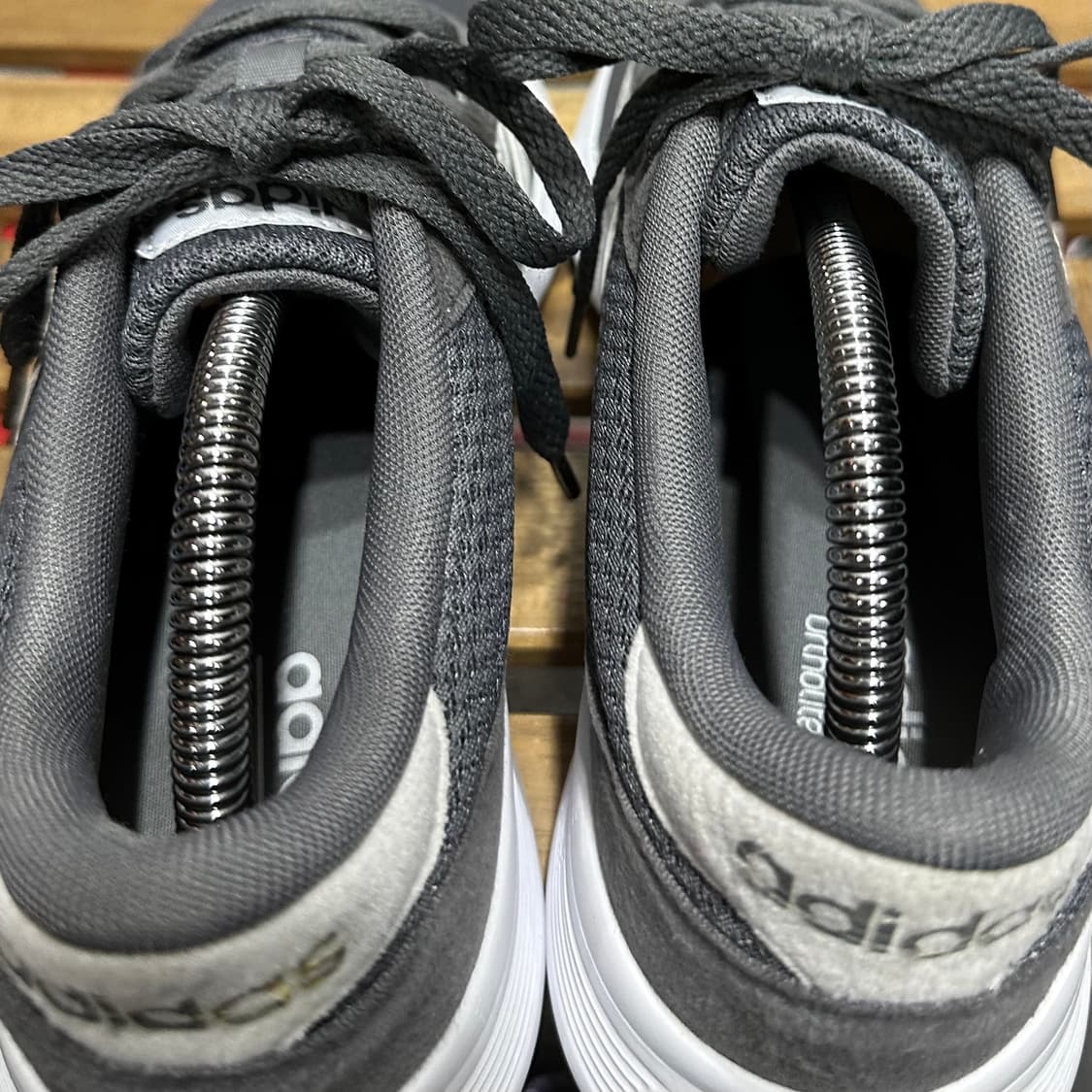 260) 아디다스 운동화 남성 남자 신발 Lite Racer 3.0그레이 상품이미지5