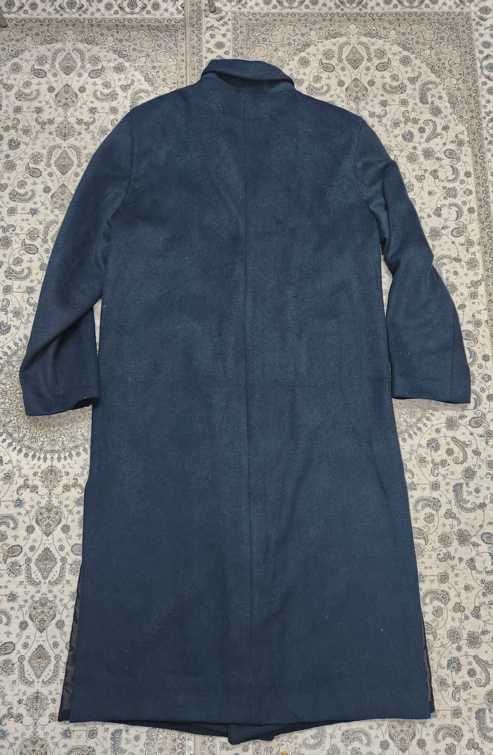 (새상품) HYOJI NORIKO 다크 그린 엑스트라 더블 롱코트 XL 상품이미지4