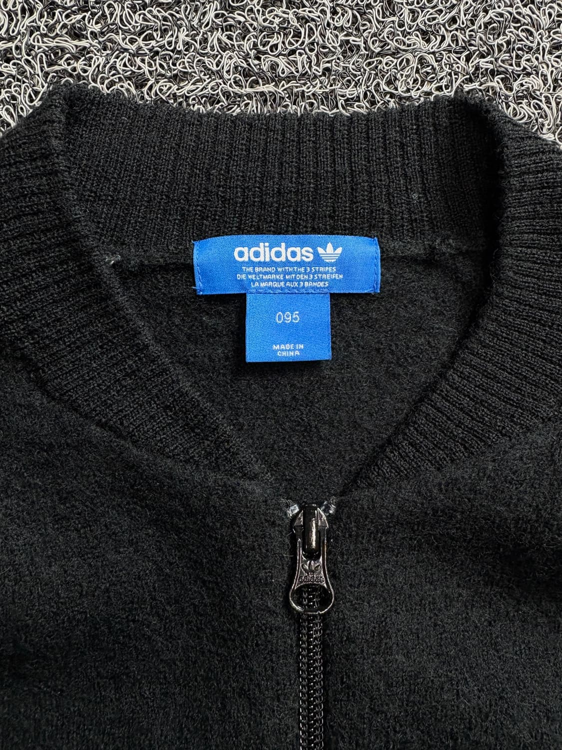 00s 아디다스 트레포일 트랙탑 울 자켓 블랙 1626 상품이미지3