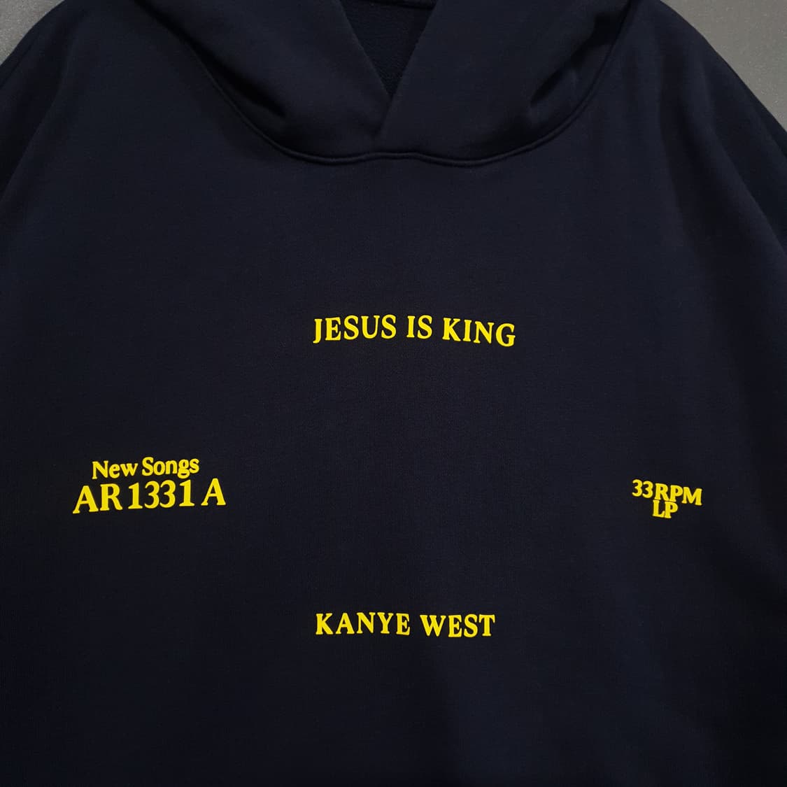 칸예 웨스트 Jesus Is King 후디 오버핏 후드티 희귀 상품이미지2