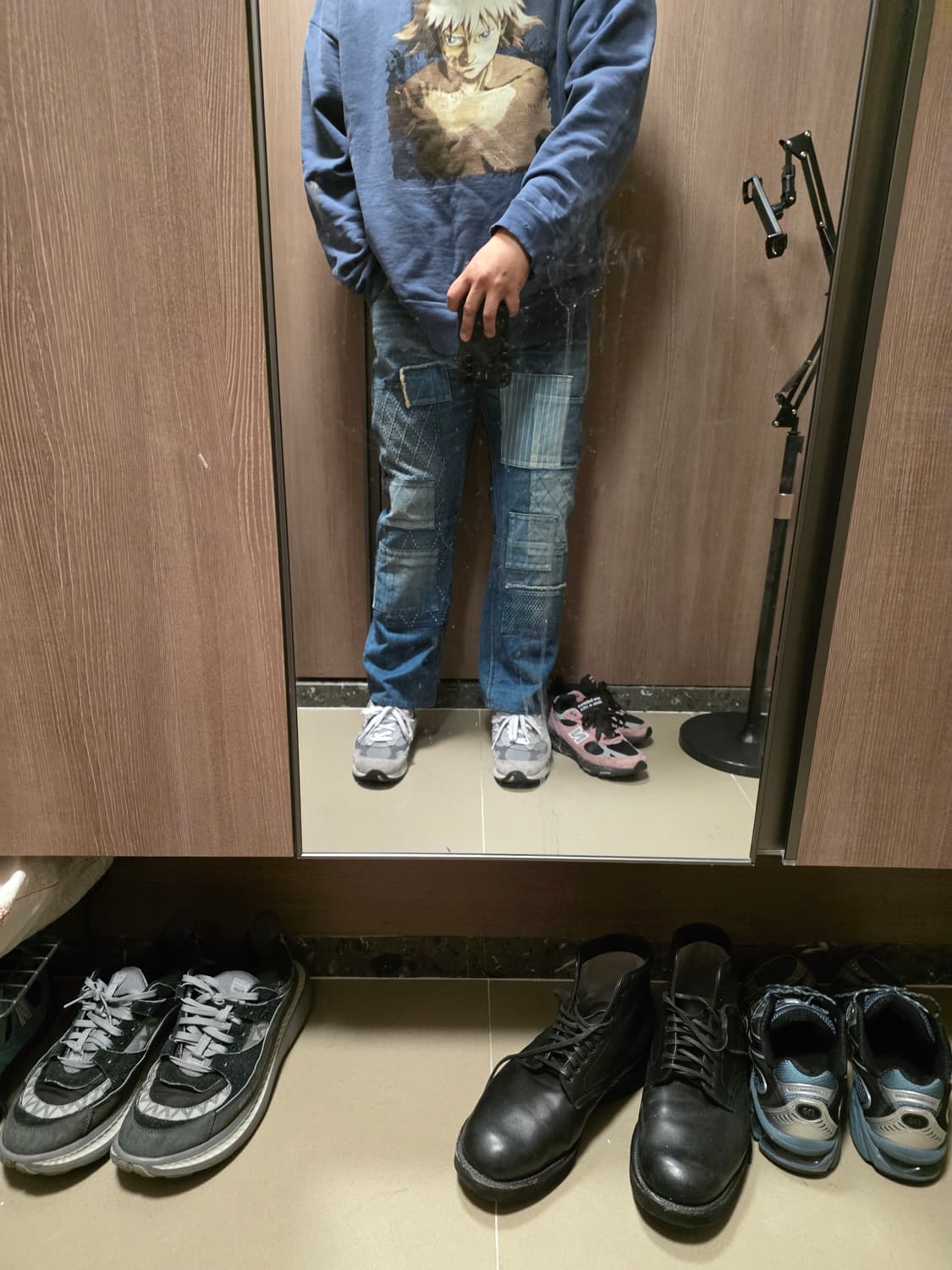 그라프 제로 사시코 보로 패치워크 데님 (38inch) 상품이미지2