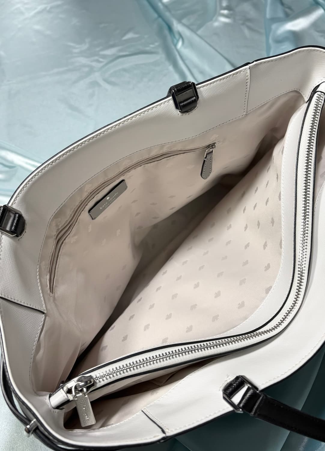 Kate Spade new york 실버 레더 숄더백 가죽 가방 상품이미지9