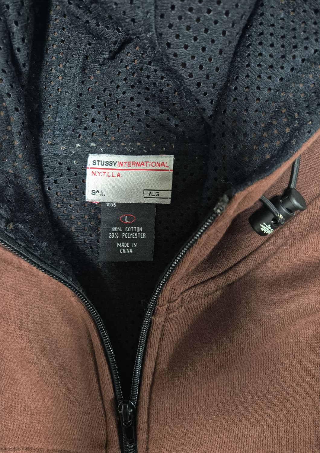 90s 스투시 N.Y.T.L.L.A 후드집업 상품이미지8