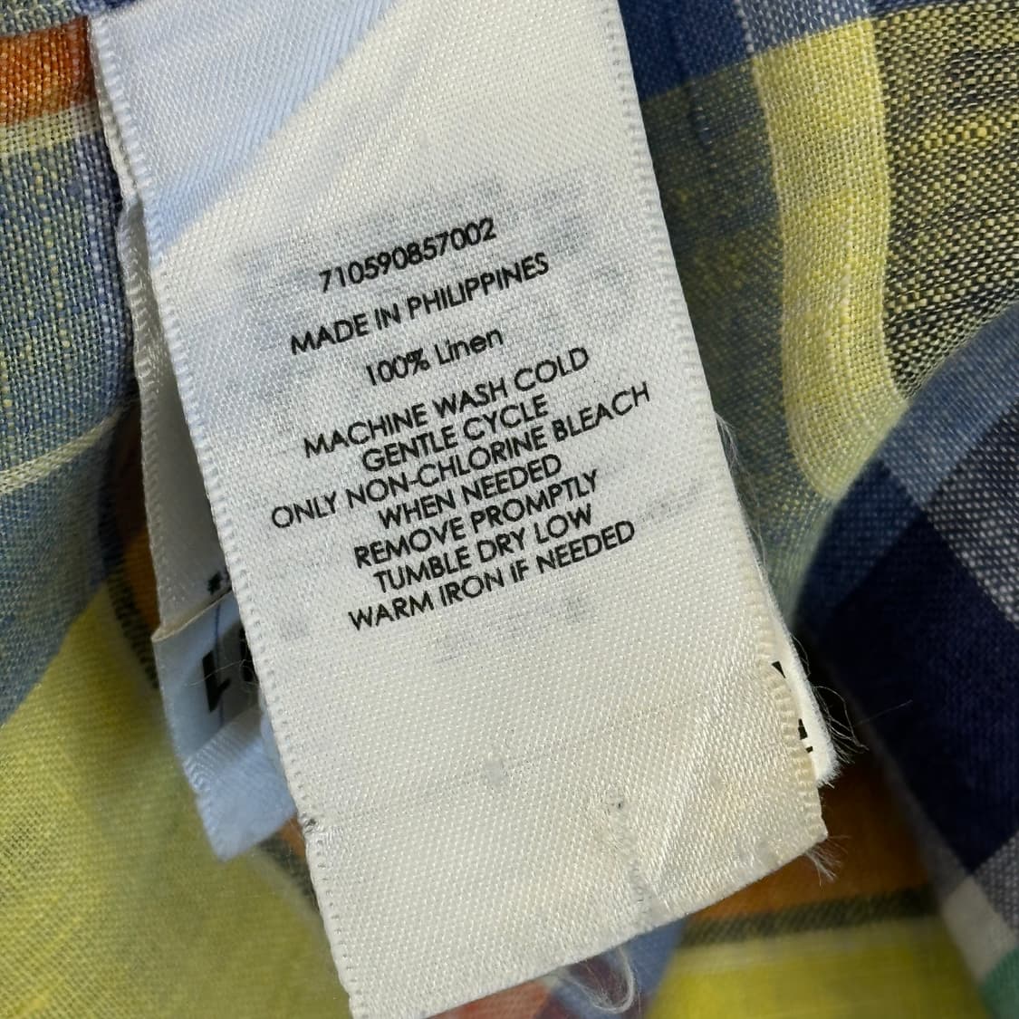 M 폴로랄프로렌 린넨 체크 셔츠 0331  상품이미지5