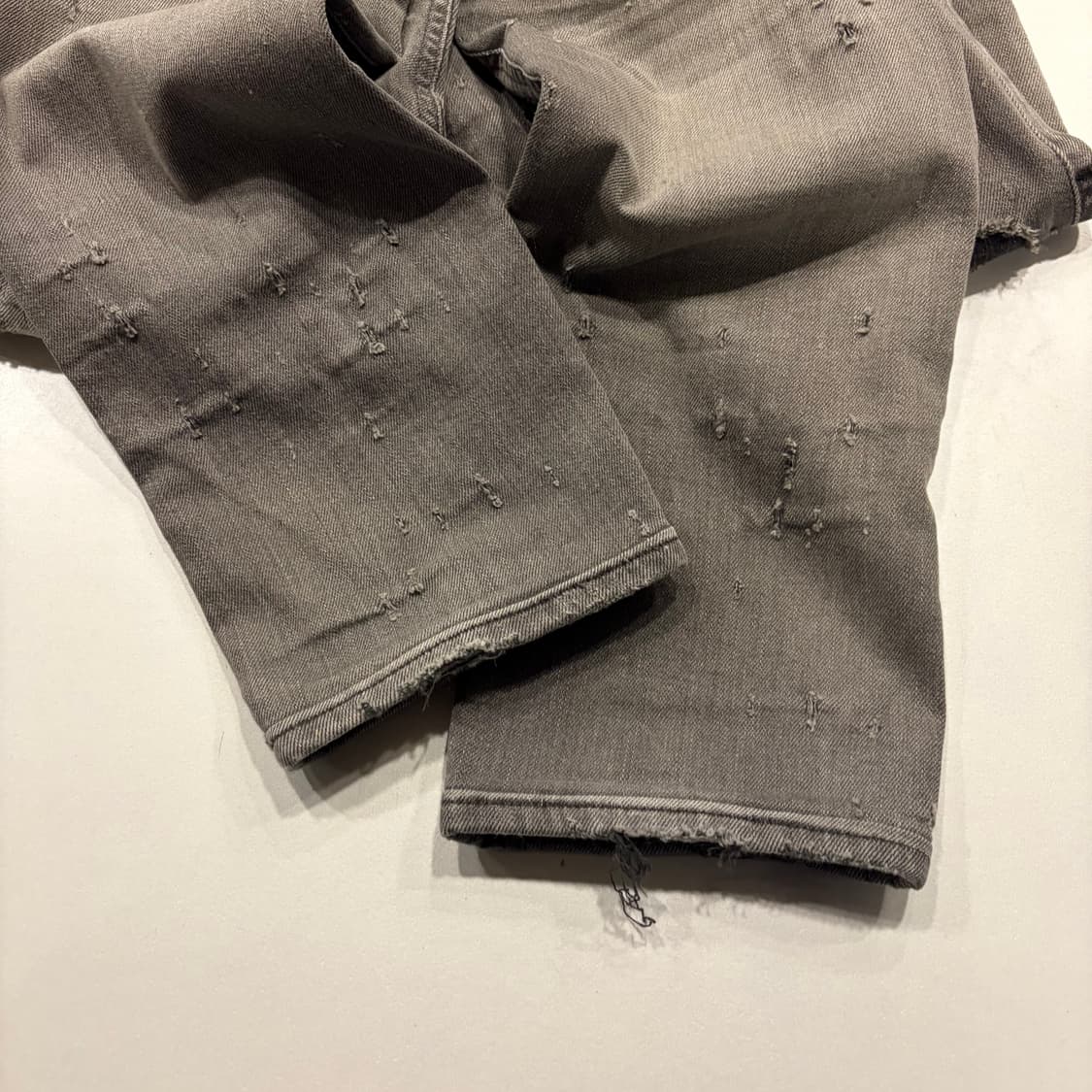 [29] 디젤 DNA 데미지 워싱 청바지 데님팬츠 그레이 C324 상품이미지9