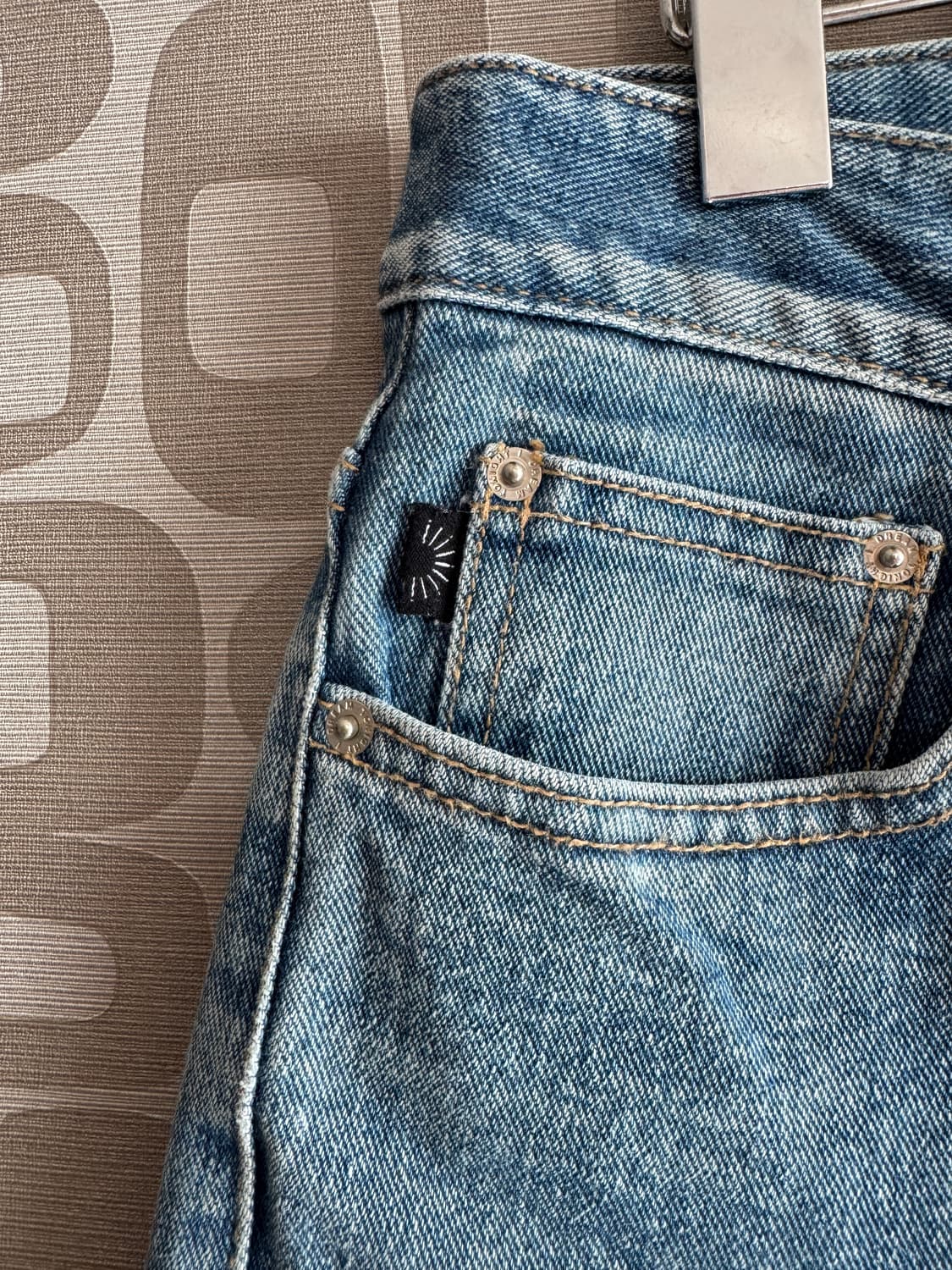 Grand Vision 그랜드 비전 워시드 데님 청바지 팬츠 M 상품이미지3