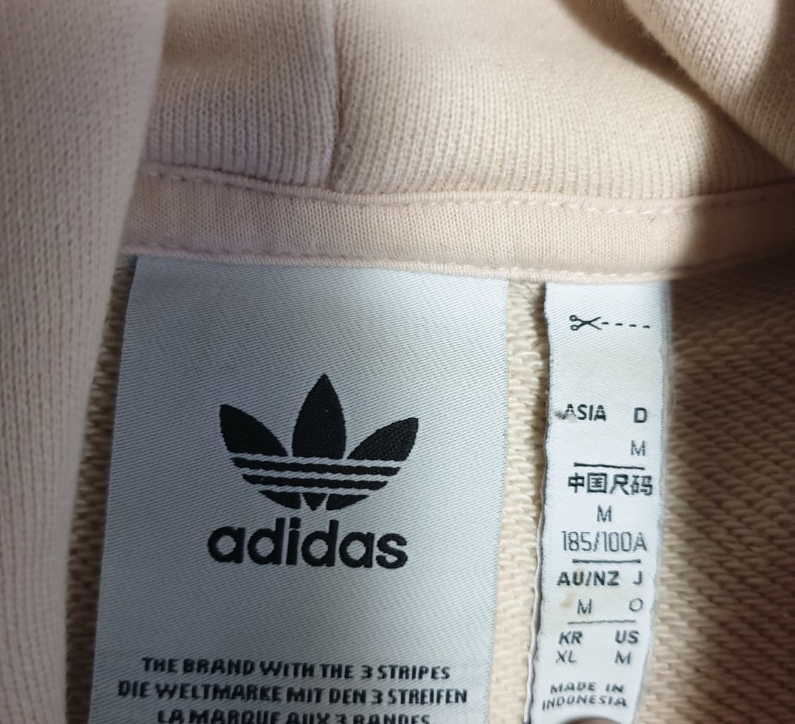 (단종매물) 아디다스 R.Y.V 실리콘 로고 후드티 (XL) 상품이미지3