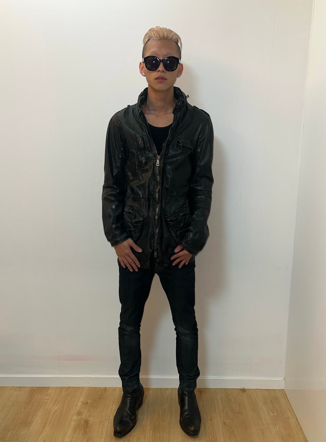 GiorgioBrato archive real leather jacket 상품이미지1