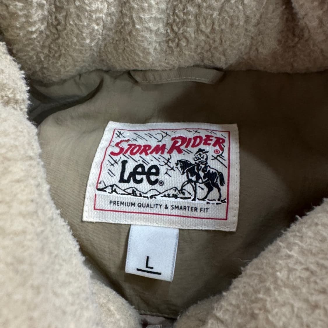 100 LEE 스톰라이더 뽀글이 패딩 상품이미지3
