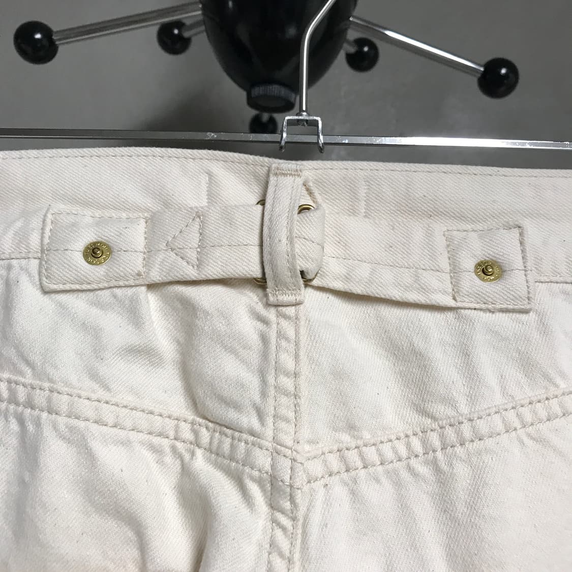 튀에스몽트레져 아이보리 코튼 팬츠 25(W) 상품이미지4