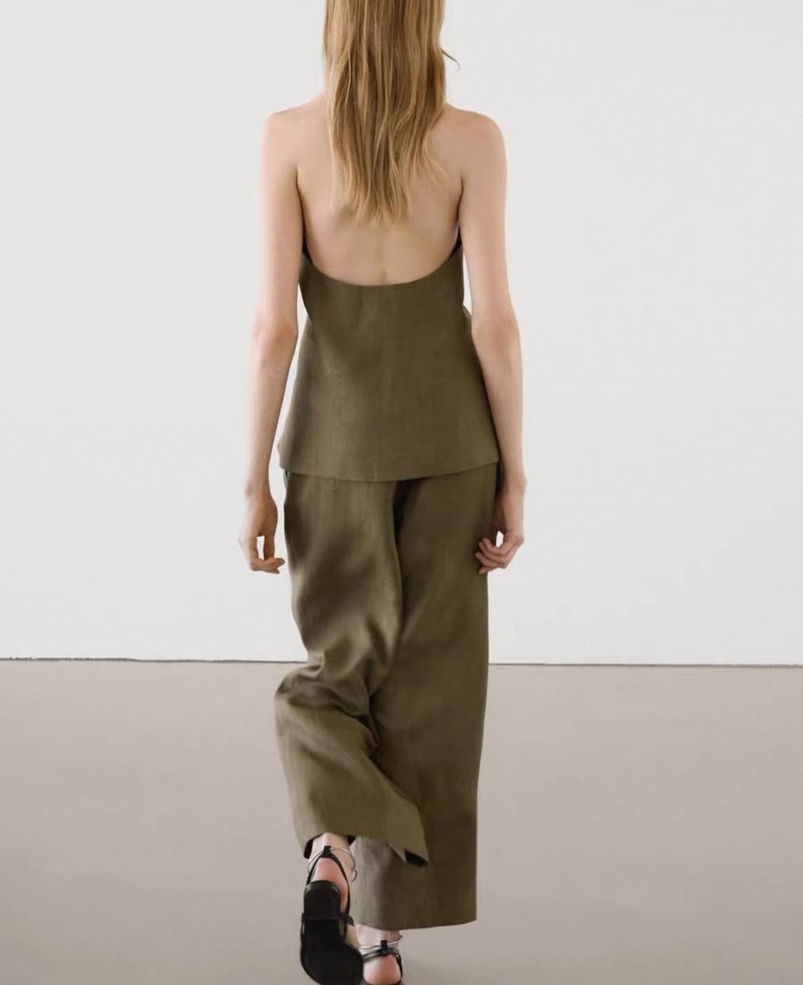 Massimo dutti 마시모두끼 리넨 탑 상품이미지2