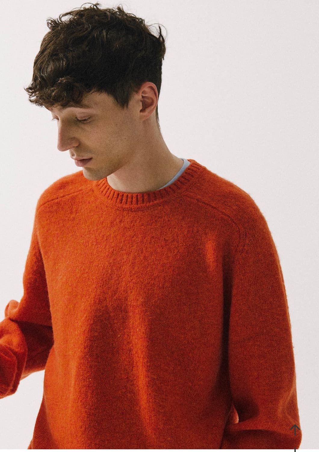 토마스모어 새들 라운드 니트 펌킨 헤이즈 L 상품이미지1