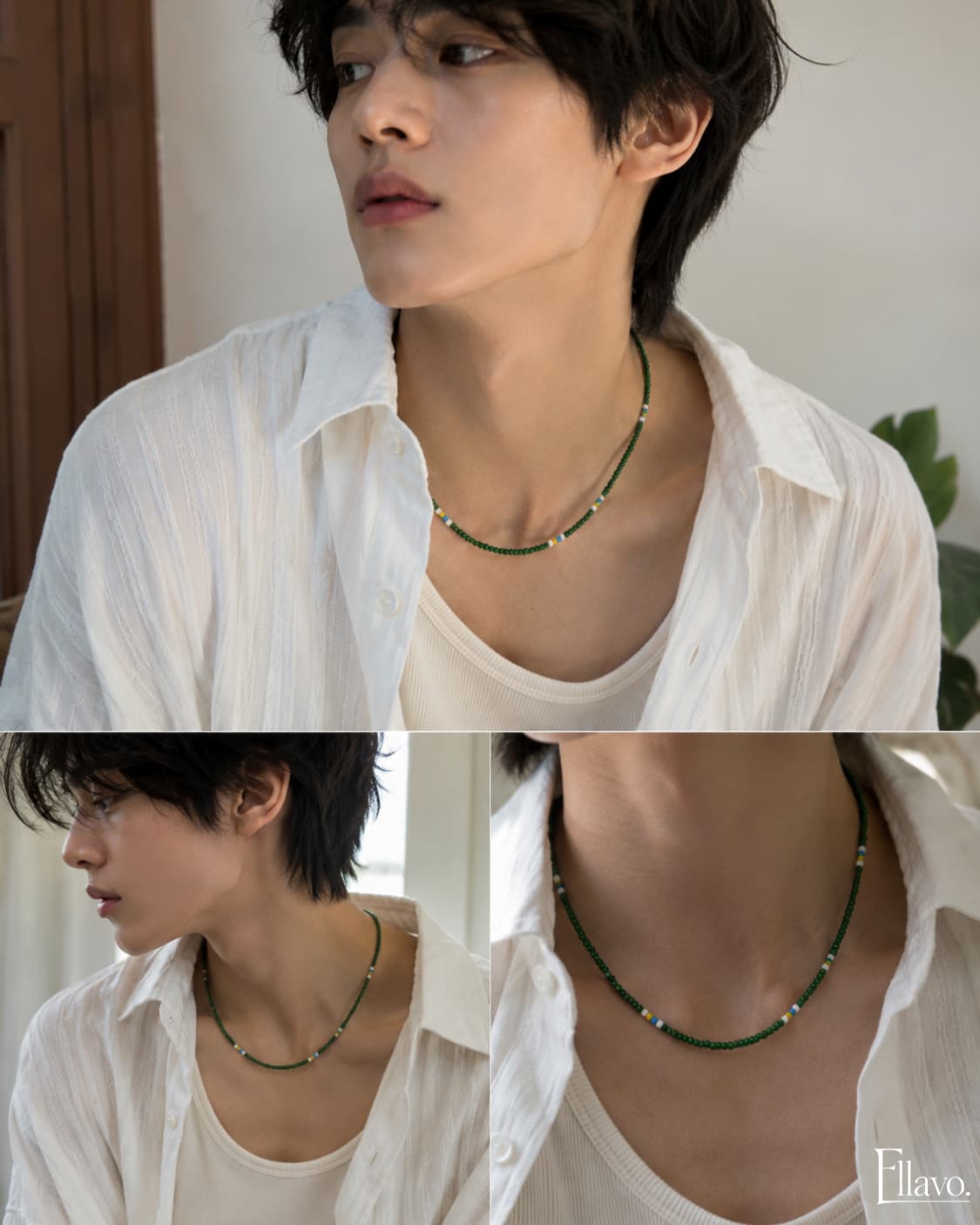 Ellavo Forest Dot Necklace 상품이미지4