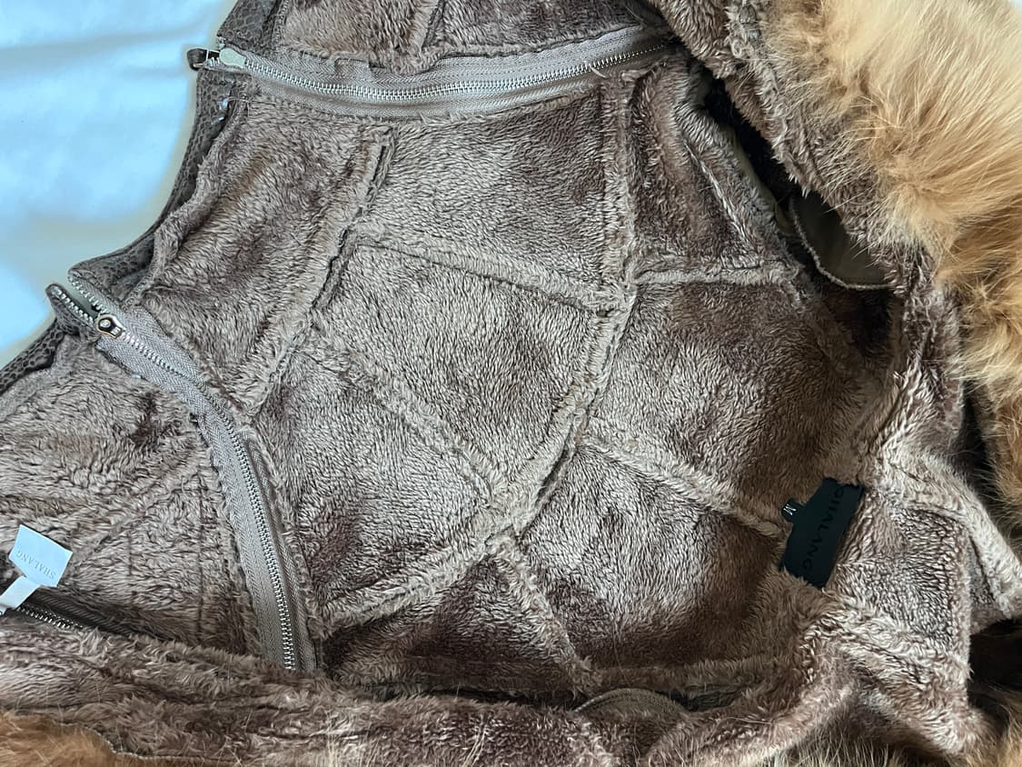 Slim fur trimming jacket 상품이미지10