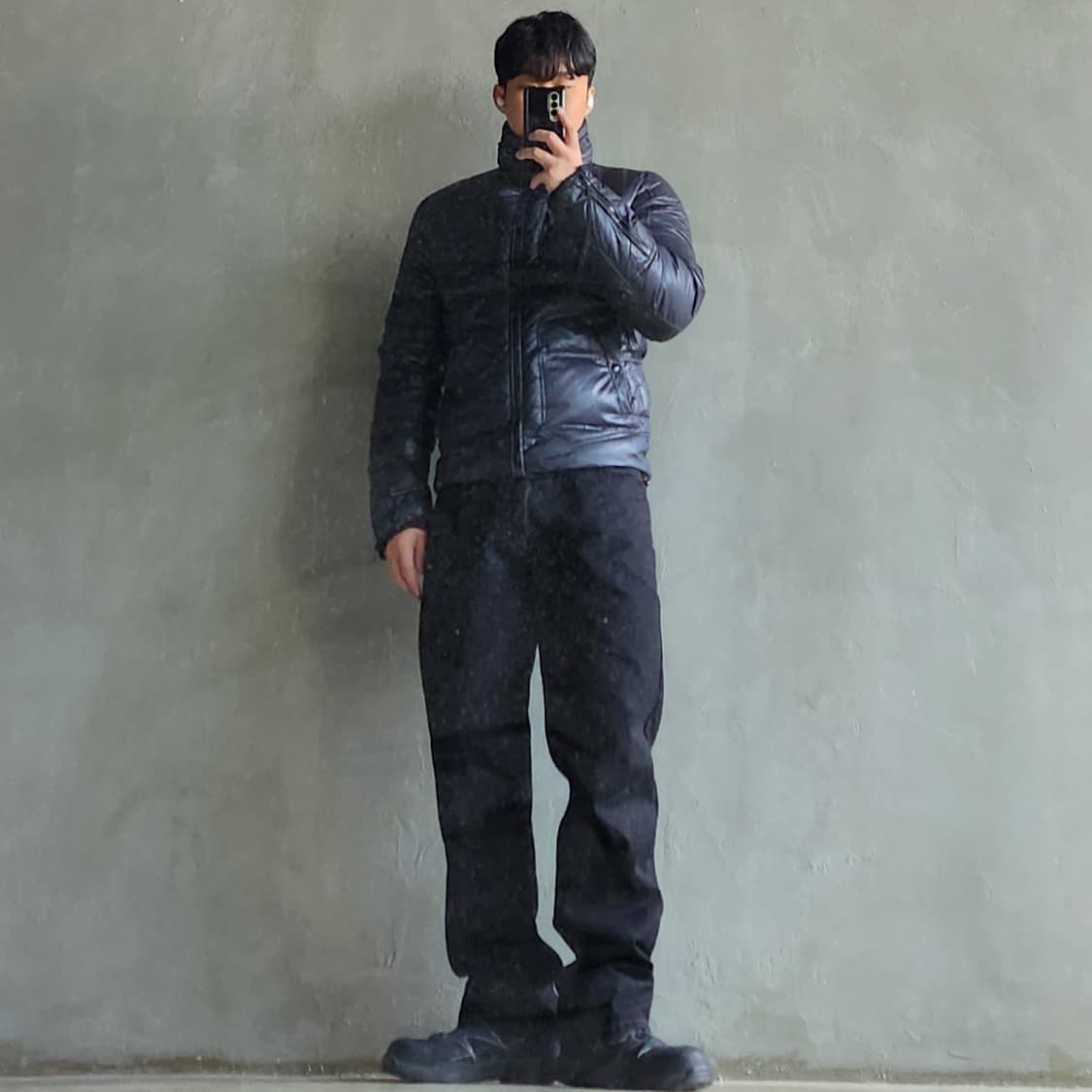 디젤 D포켓 바이커 다운 패딩 상품이미지4