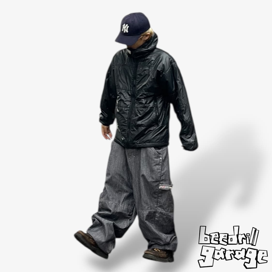 90s 일본 빈티지 경량패딩 상품이미지1