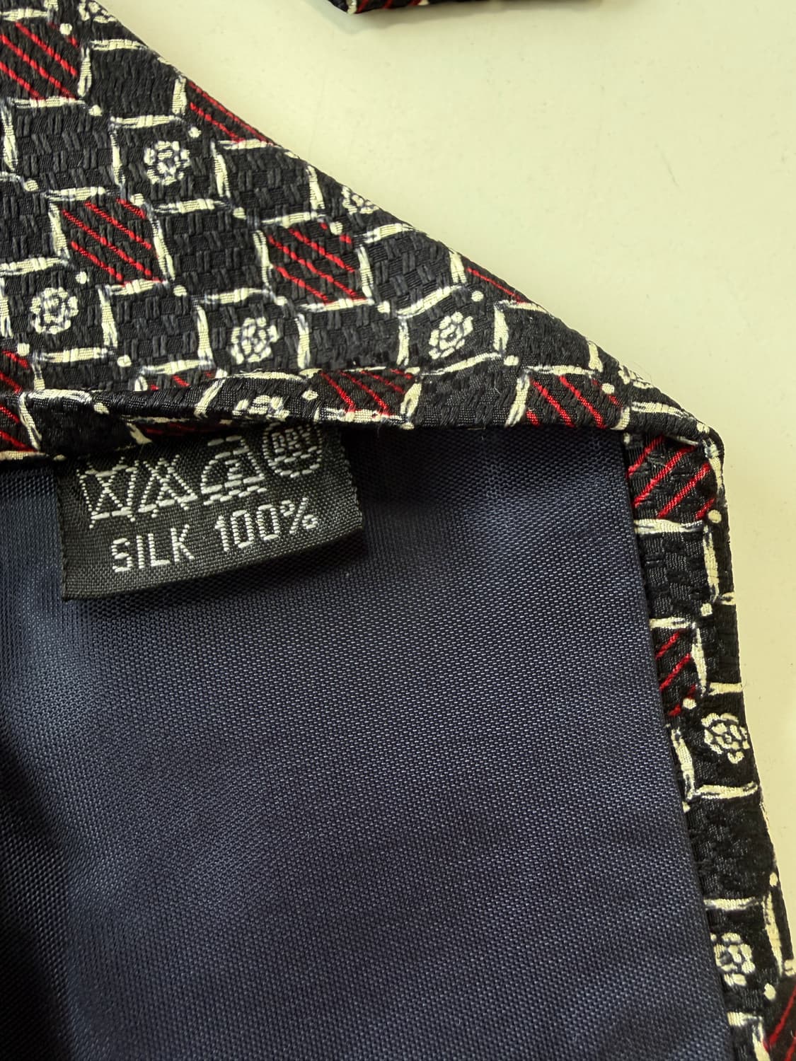 빈티지 실크 넥타이 9.3cm 상품이미지6