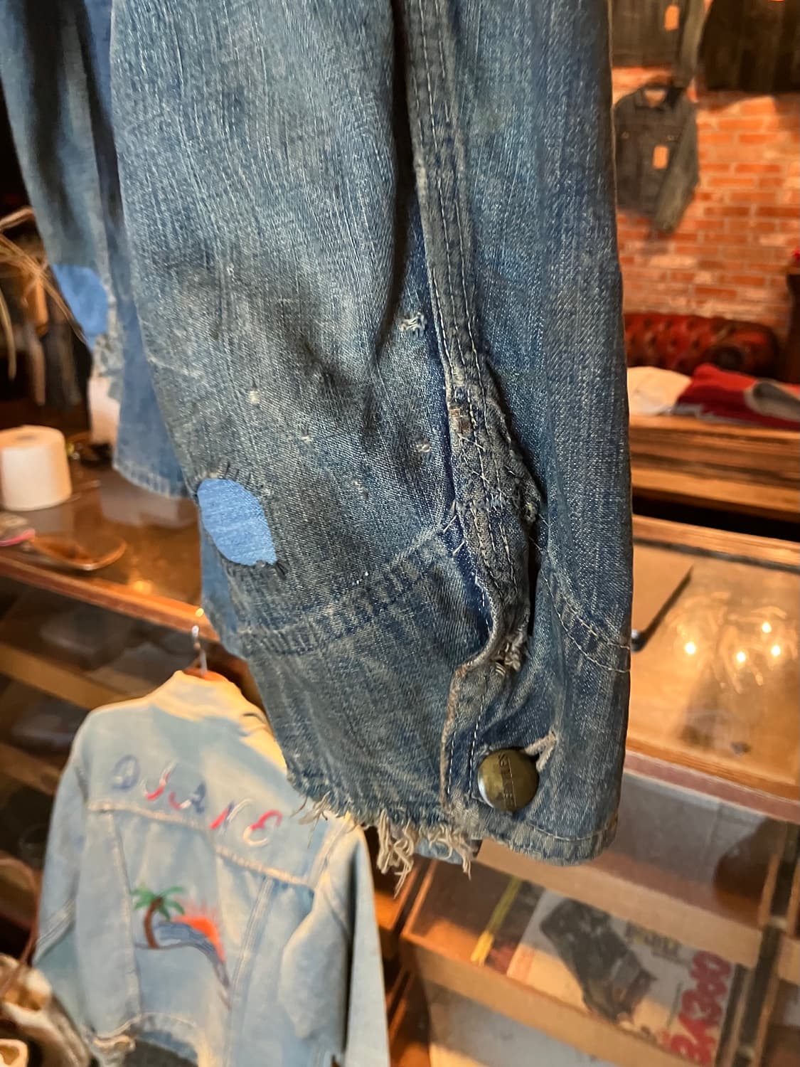 50s USA HERCULES DENIM COVERALL Jacket 상품이미지5