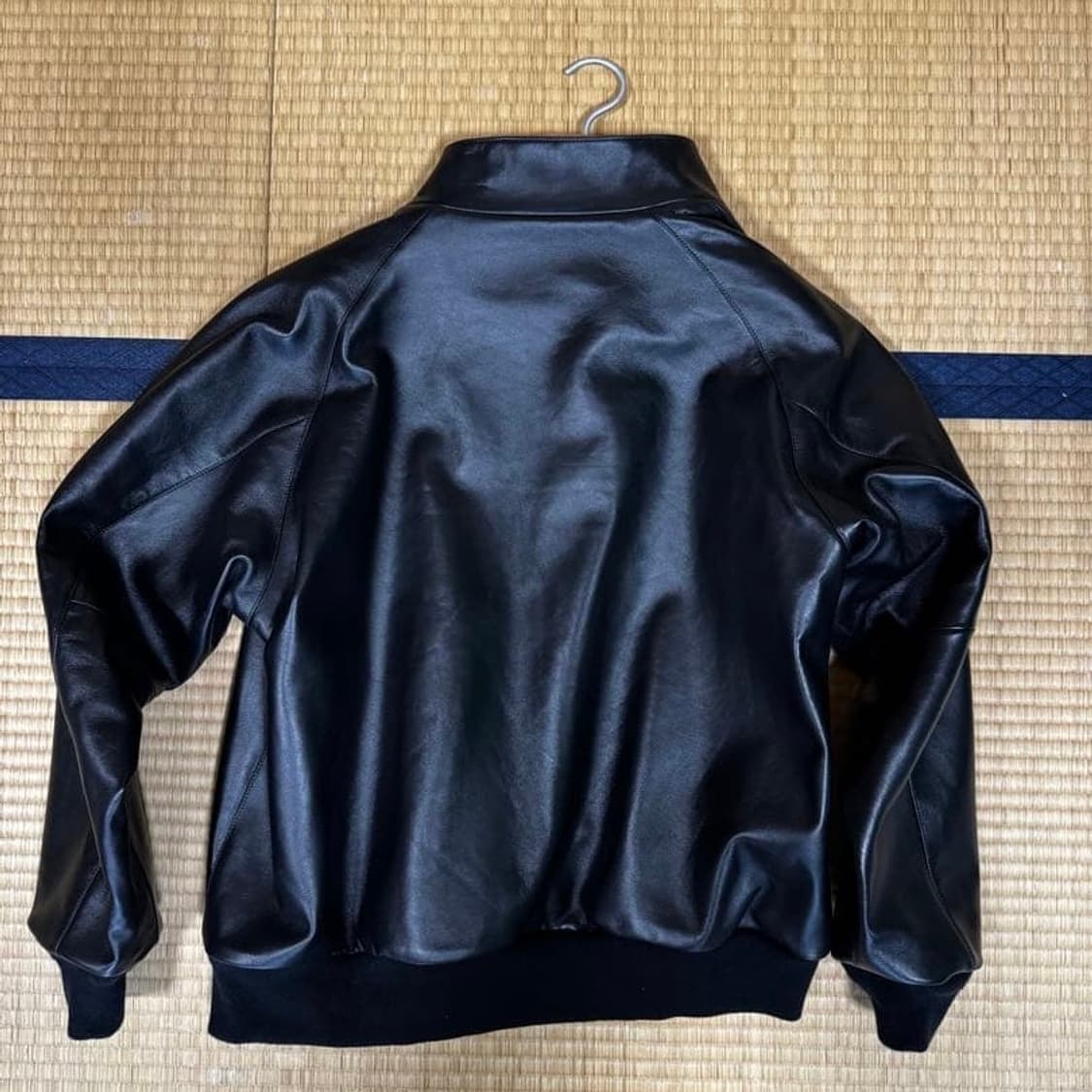 23aw Leather Harrington Jacket 상품이미지3