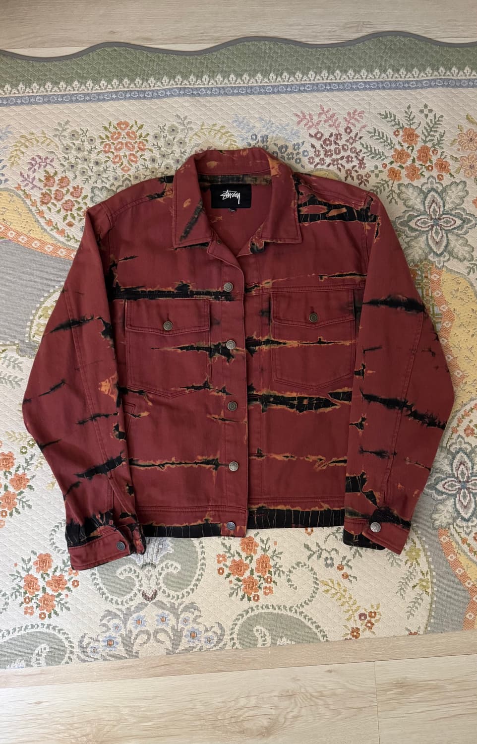 스투시 립 다이 렌치 자켓 (타이다이) 상품이미지1